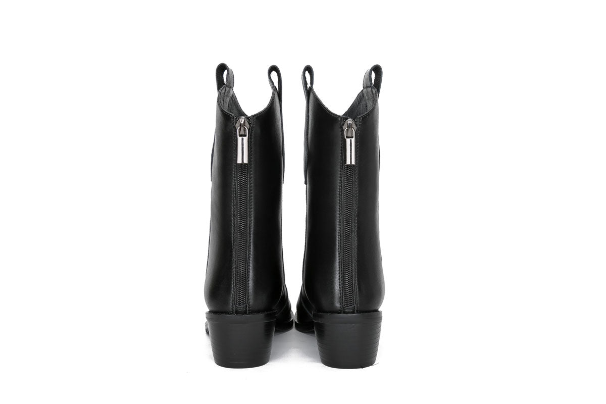 E.H Cowboy Ankle Boot with terry lining