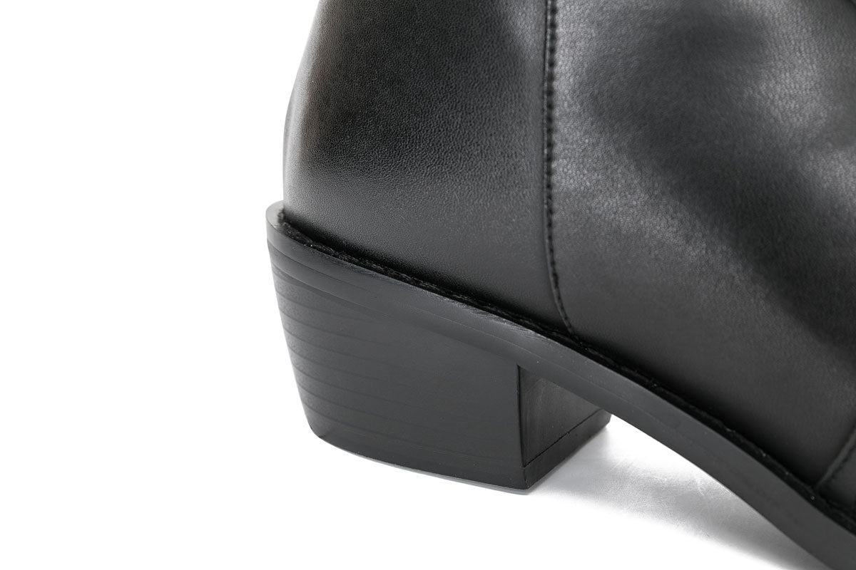 E.H Cowboy Ankle Boot with terry lining