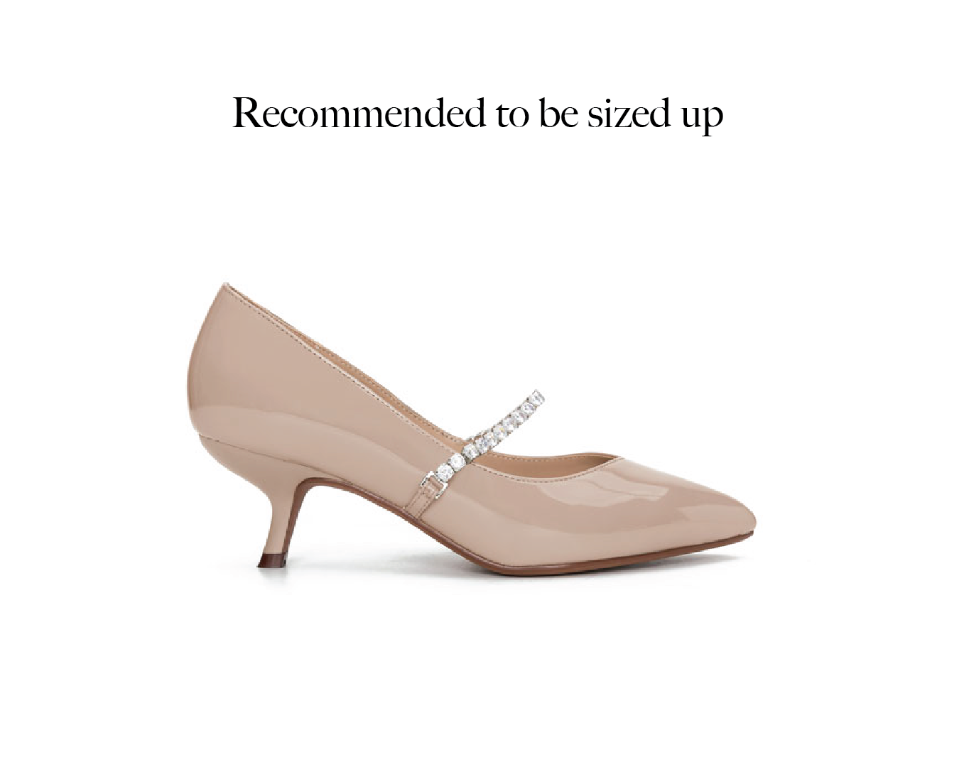 E.H Crystal Mary Jane Heel