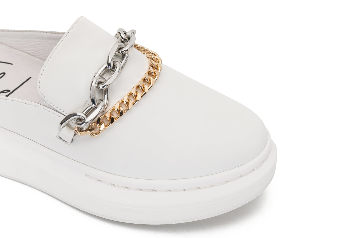 E.H Chained Heightening Mule Sneaker