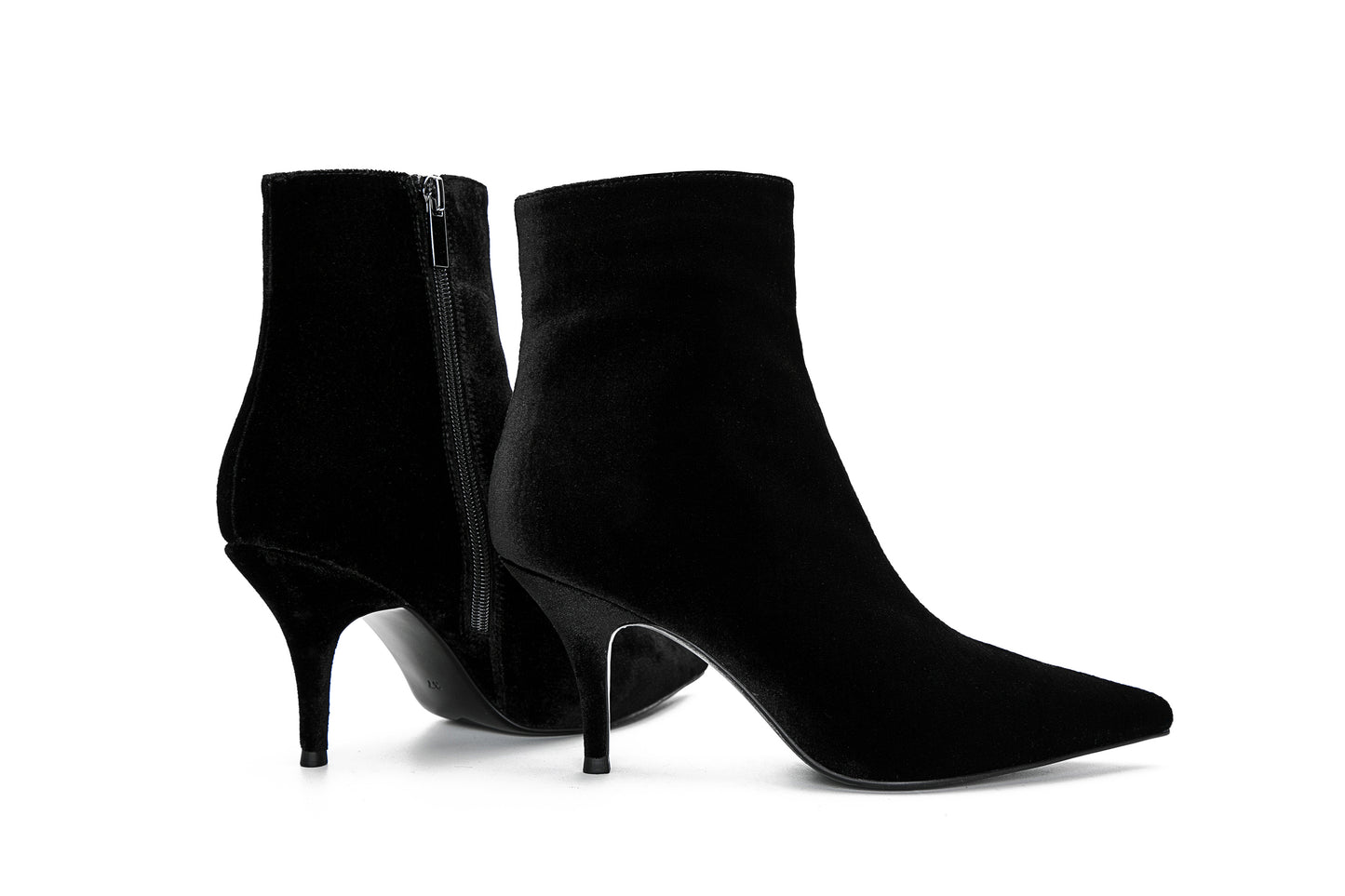 E.H Velvet Ankle Boot