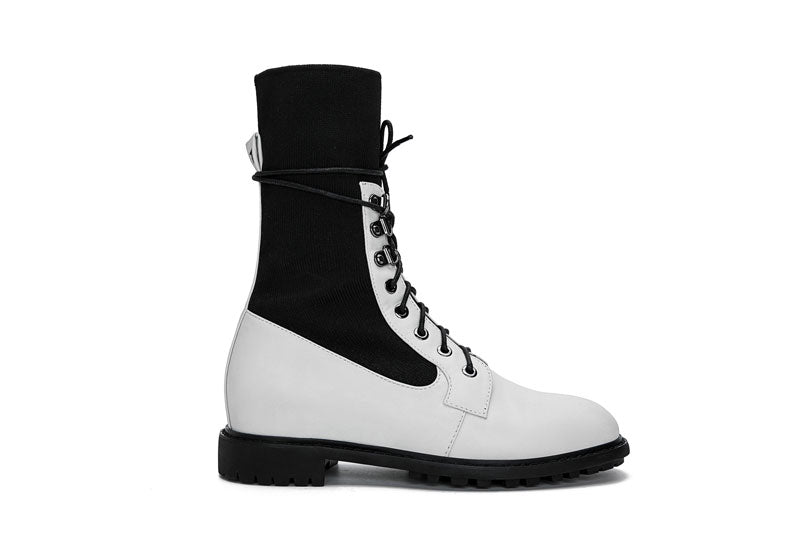 E.H Lacing Biker Boot