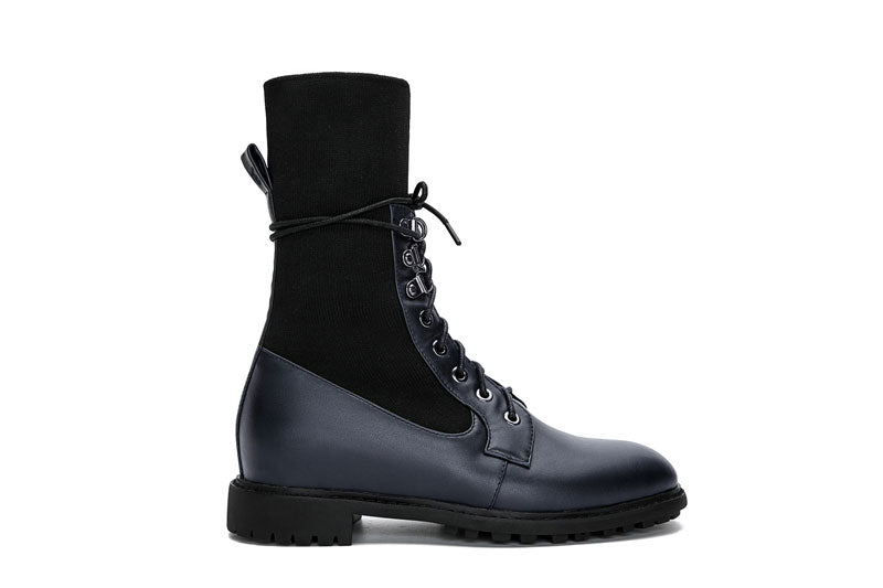 E.H Lacing Biker Boot