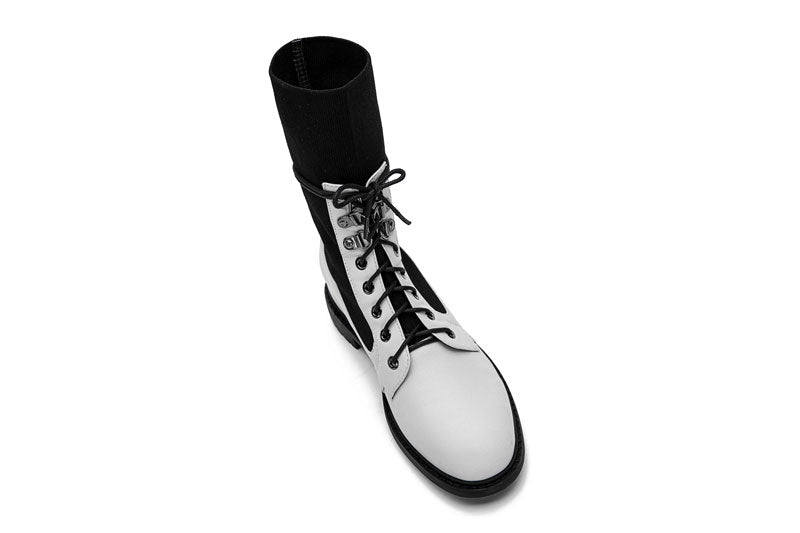 E.H Lacing Biker Boot