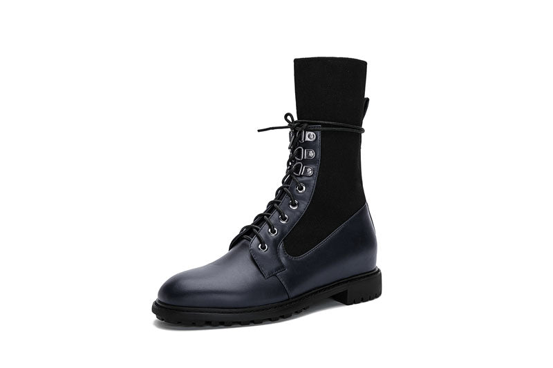 E.H Lacing Biker Boot