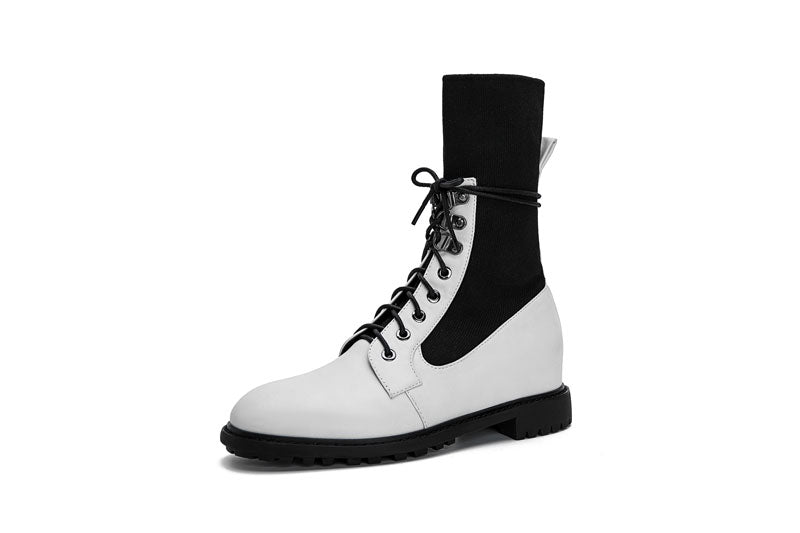 E.H Lacing Biker Boot