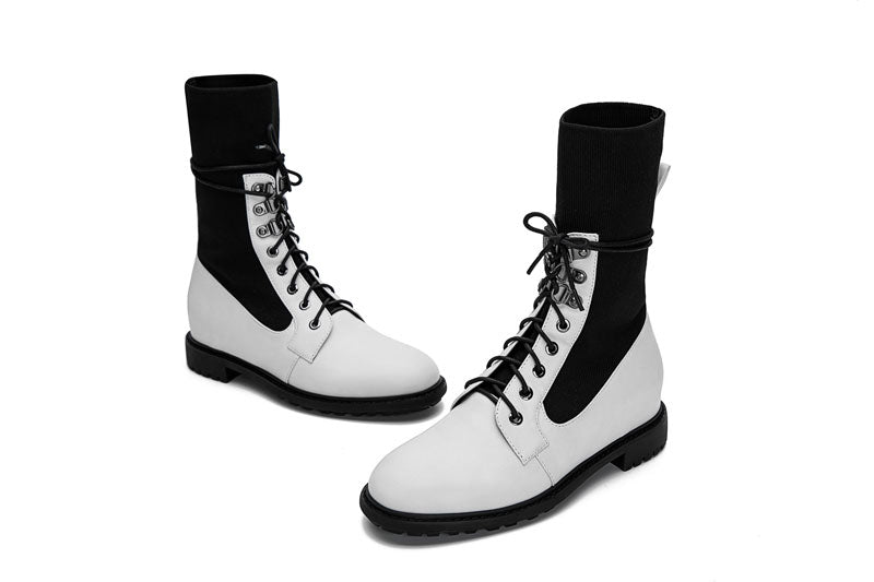 E.H Lacing Biker Boot