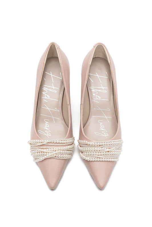 E.H Pearl Lacing Heel