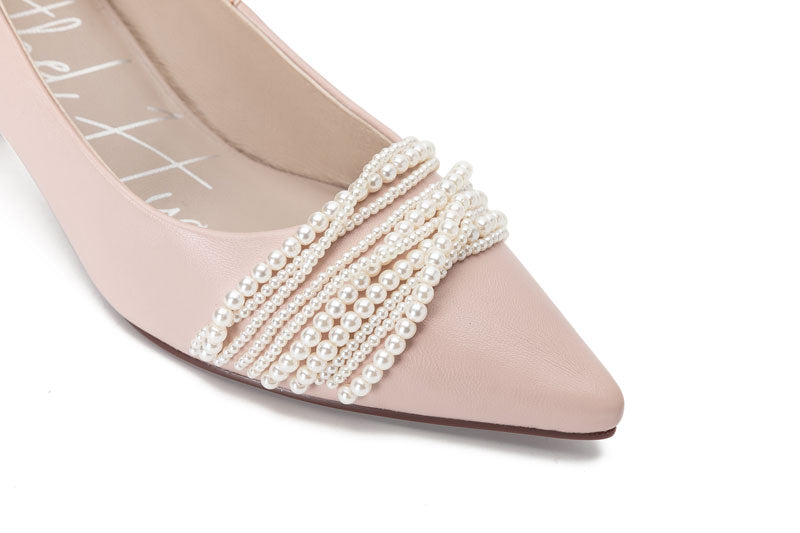 E.H Pearl Lacing Heel