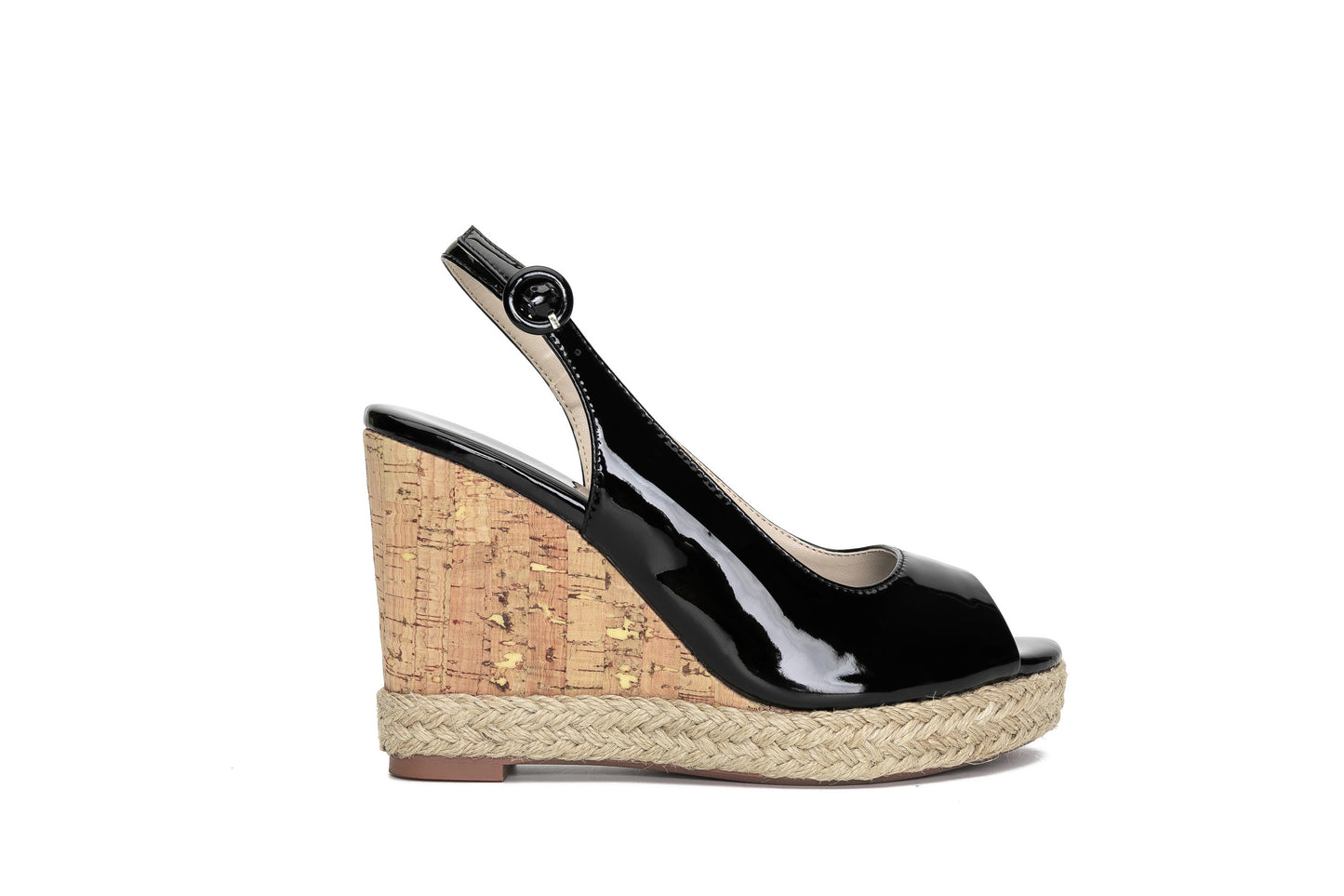 E.H Peep Toe Sling Back Wedge