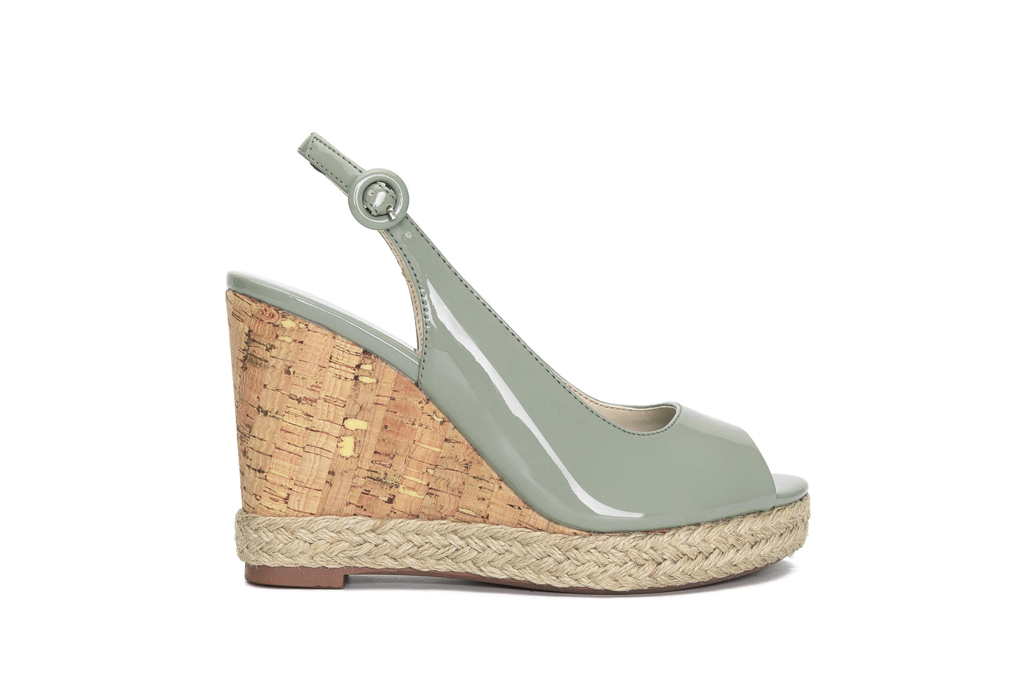 E.H Peep Toe Sling Back Wedge