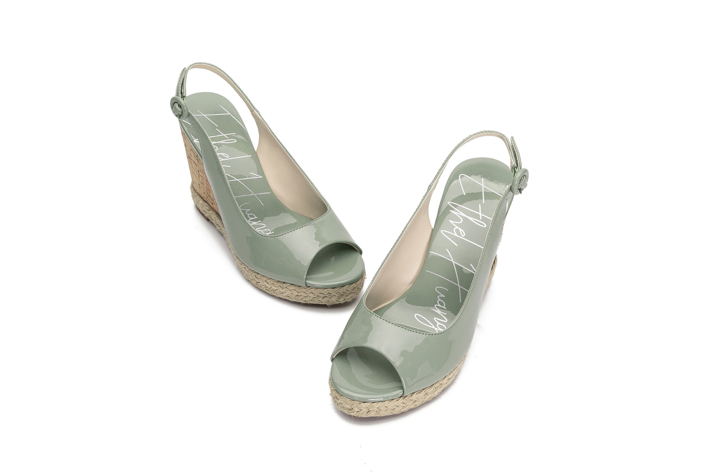 E.H Peep Toe Sling Back Wedge