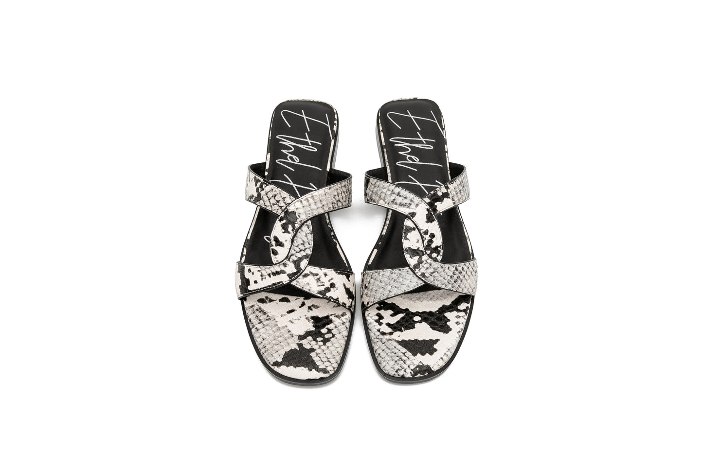 E.H Lizard Cross Sandal