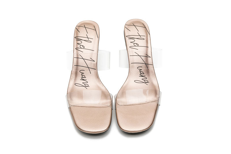 E.H Clear Strap Slipper