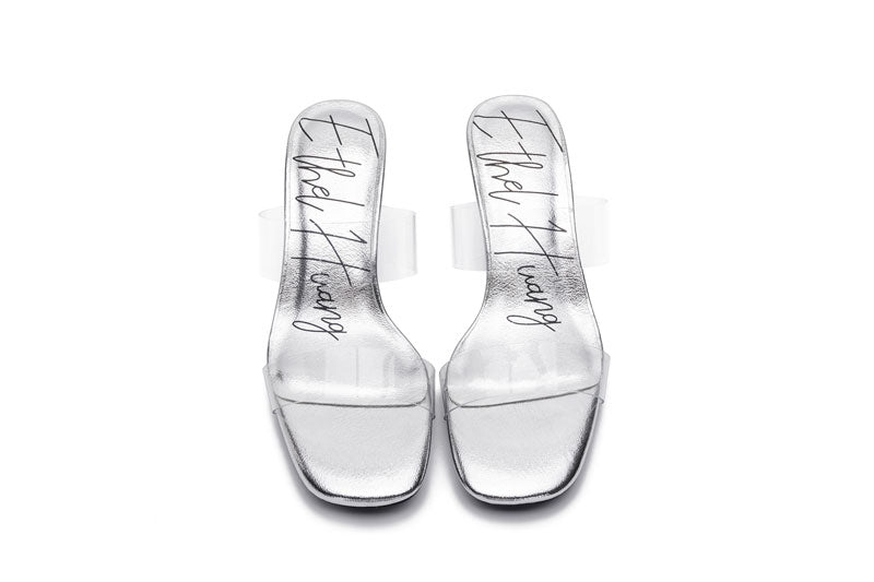 E.H Clear Strap Slipper