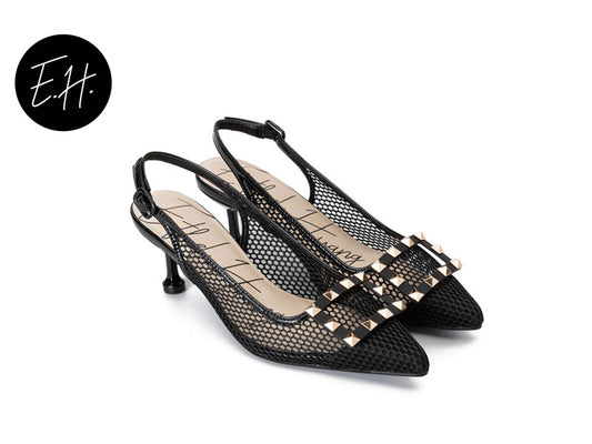 E.H Mesh Studs Heel