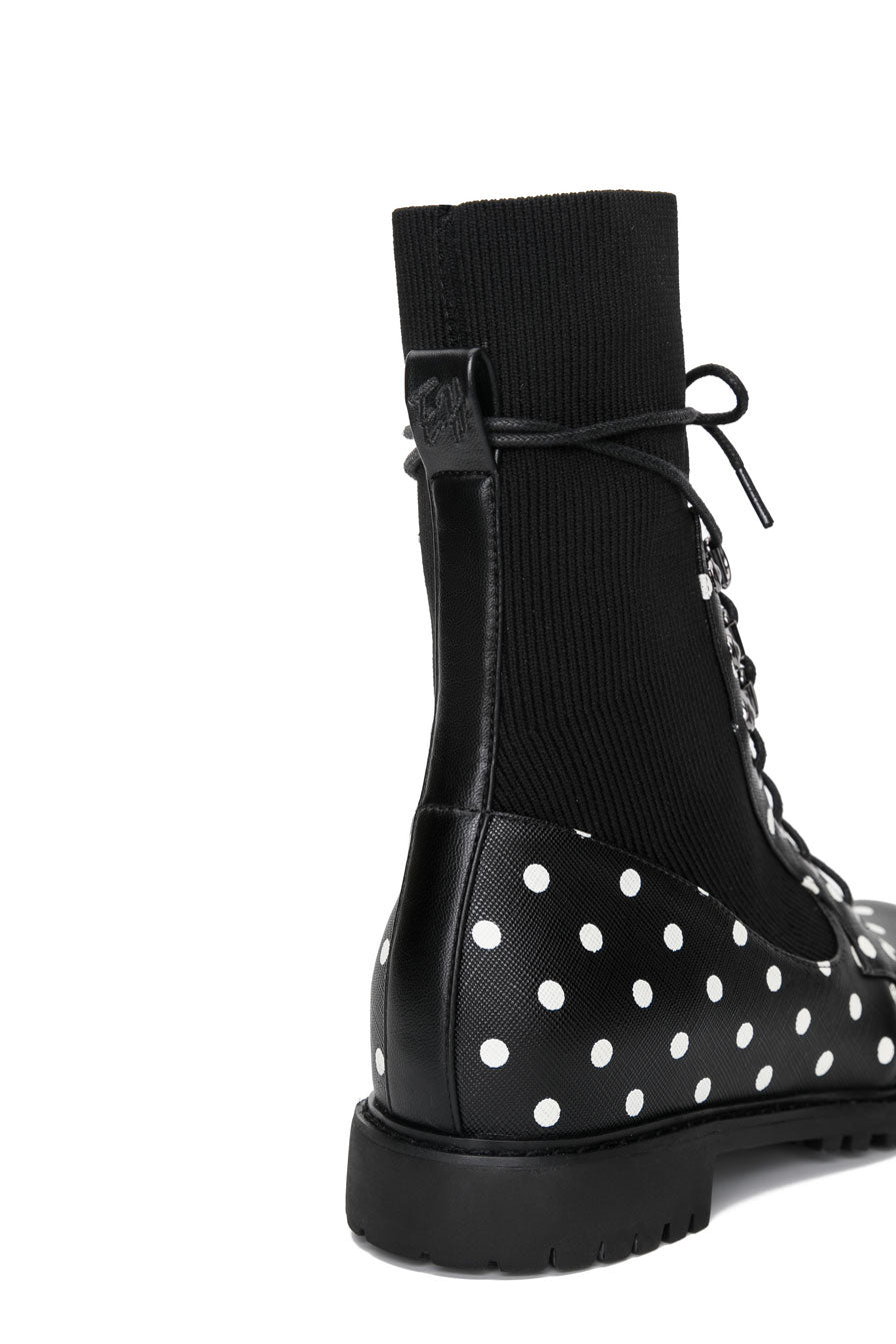 E.H Lacing Biker Boot