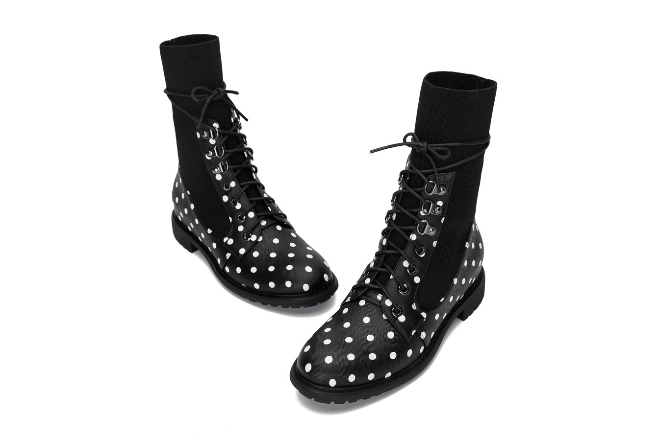 E.H Lacing Biker Boot