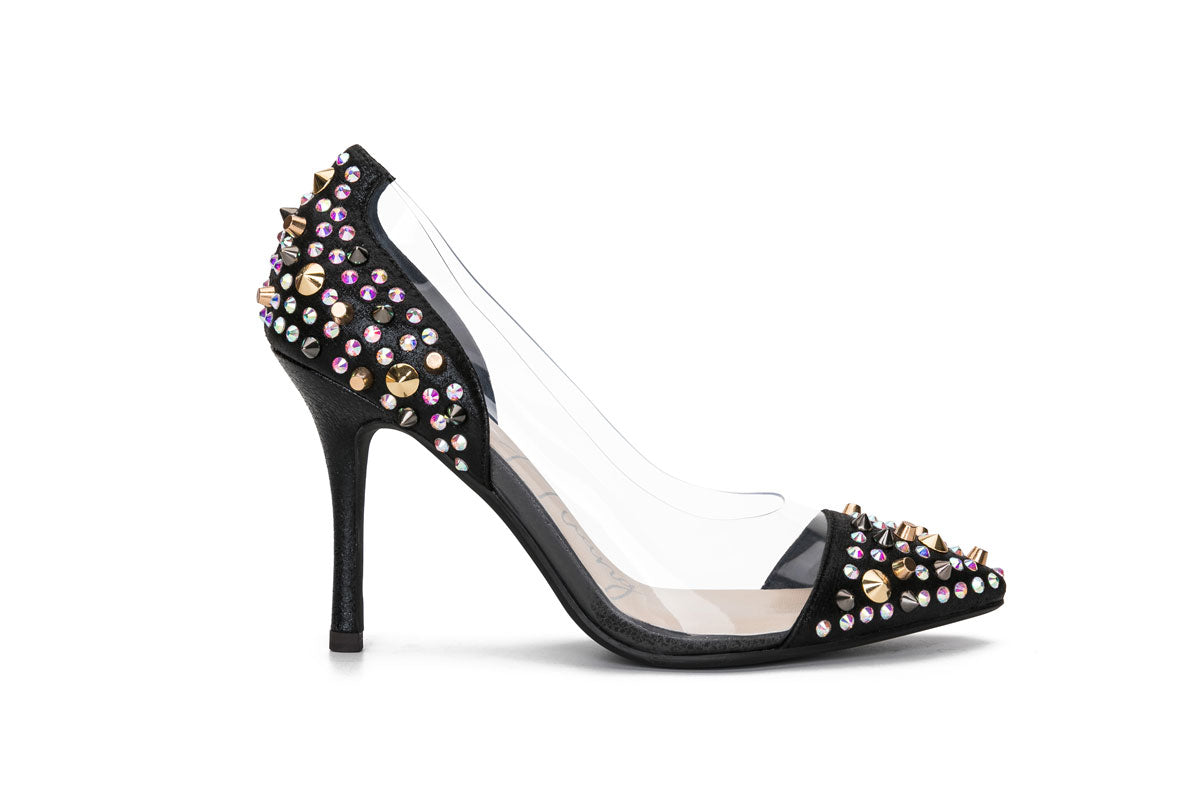 E.H Clear Studs High Heel