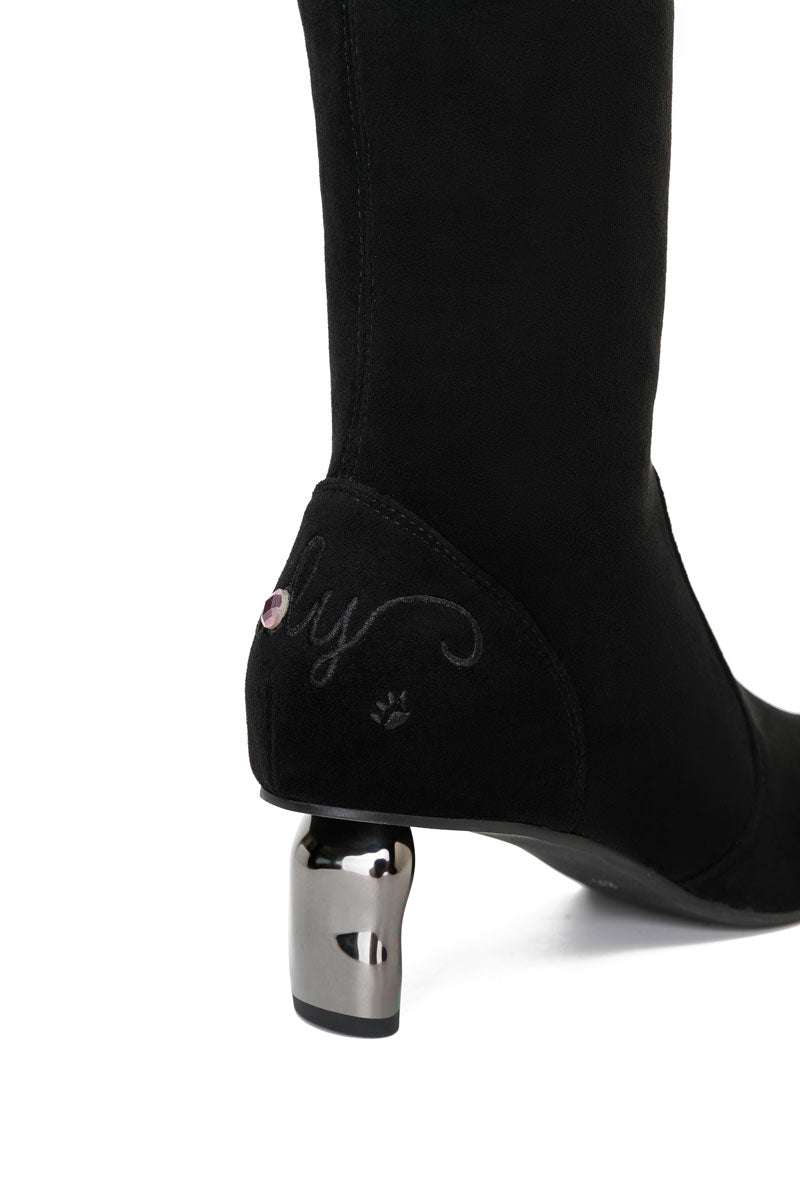 E.H "Cat Ladies" Over Knee Stretch Boot