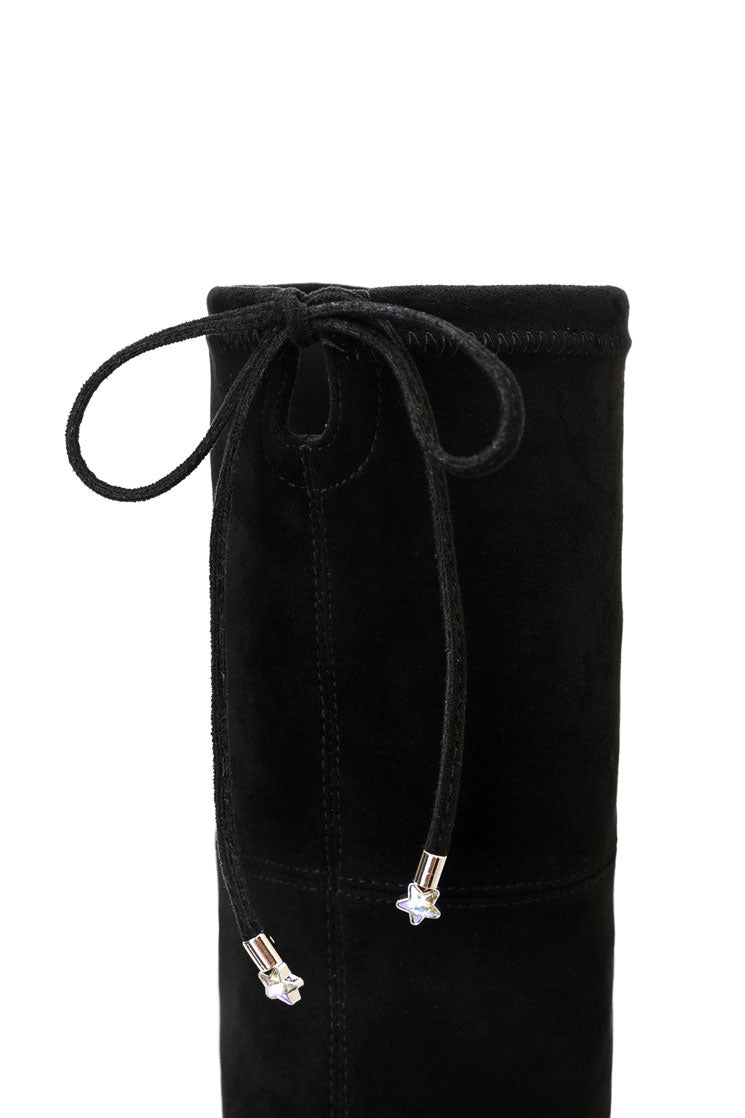 E.H "Cat Ladies" Over Knee Stretch Boot