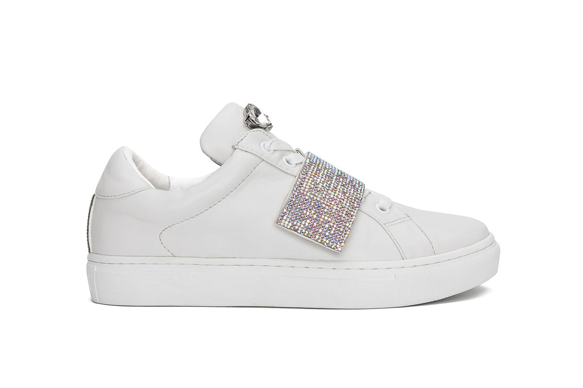 E.H Crystal Velcro Sneaker