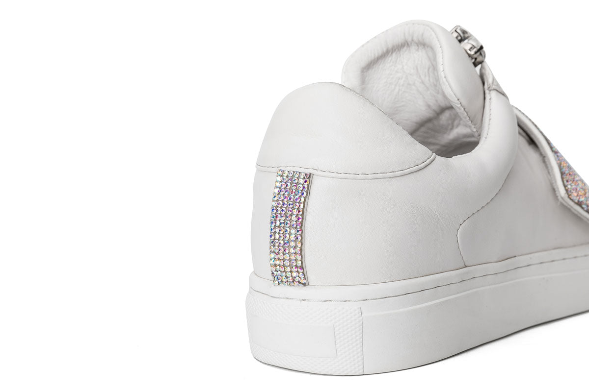 E.H Crystal Velcro Sneaker