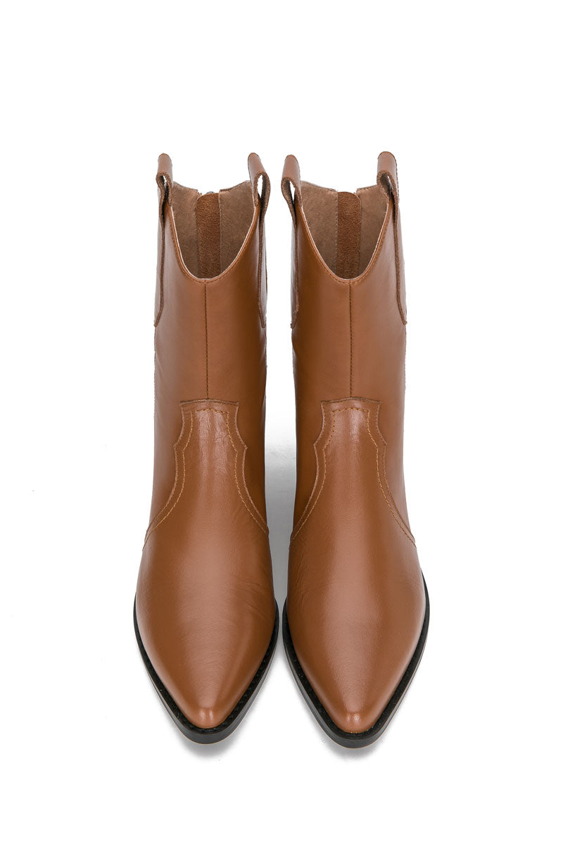 E.H Cowboy Ankle Boot with terry lining