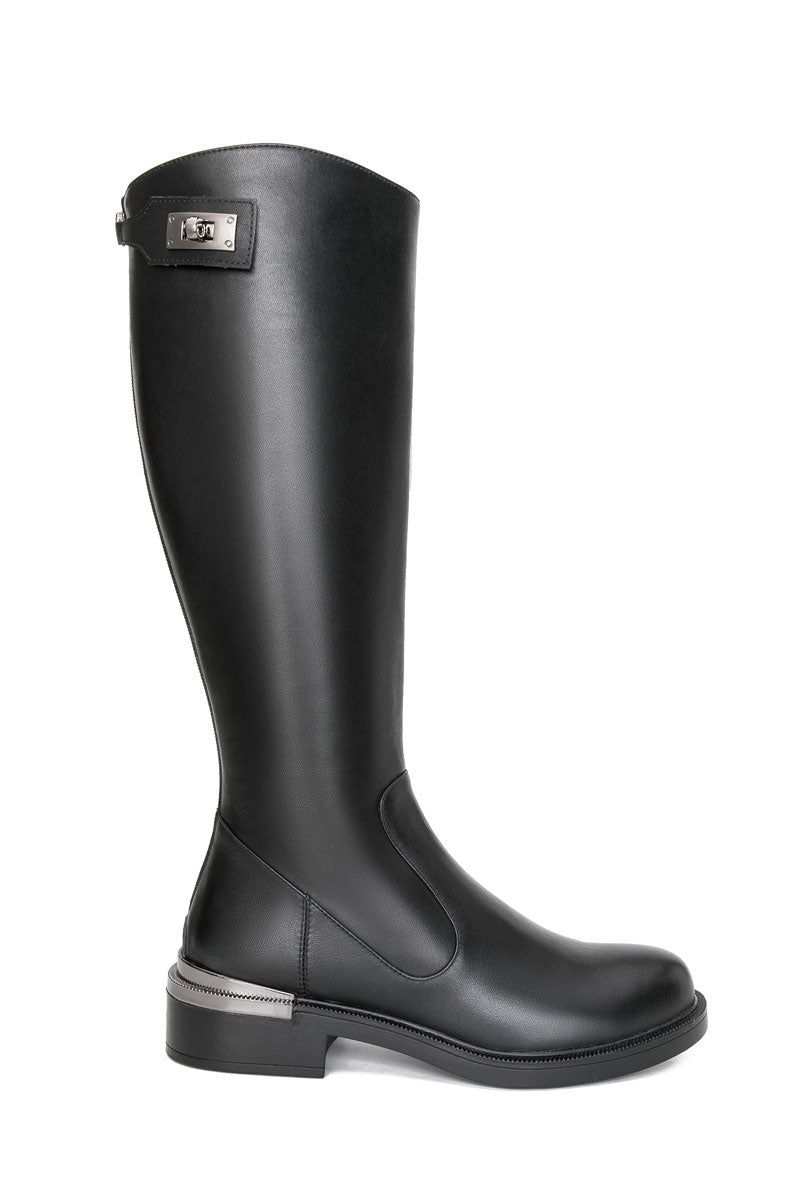 E.H Metal Tab Long Boot