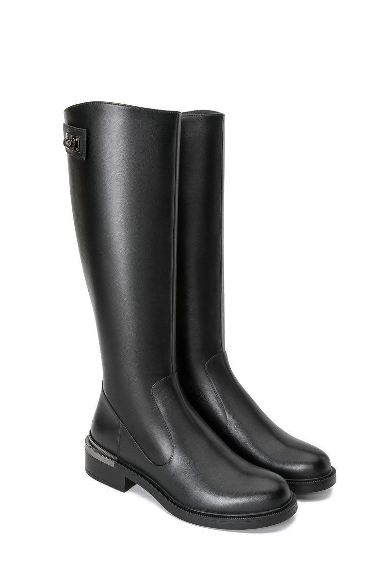 E.H Metal Tab Long Boot