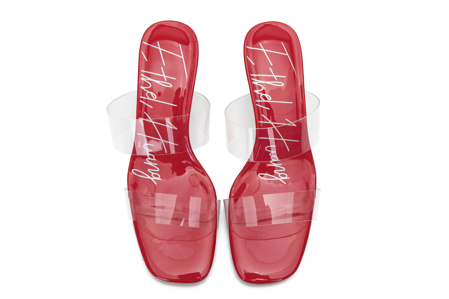 E.H Clear Strap Slipper