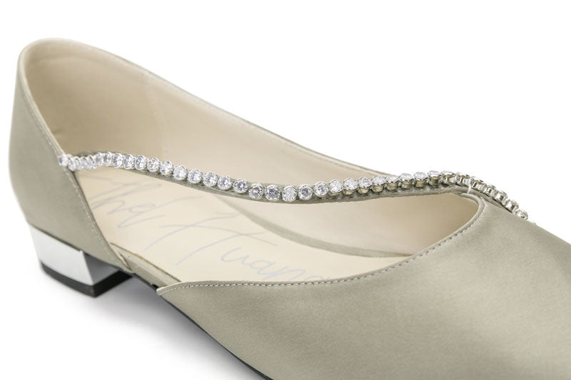 E.H Twirl Crystal Flat