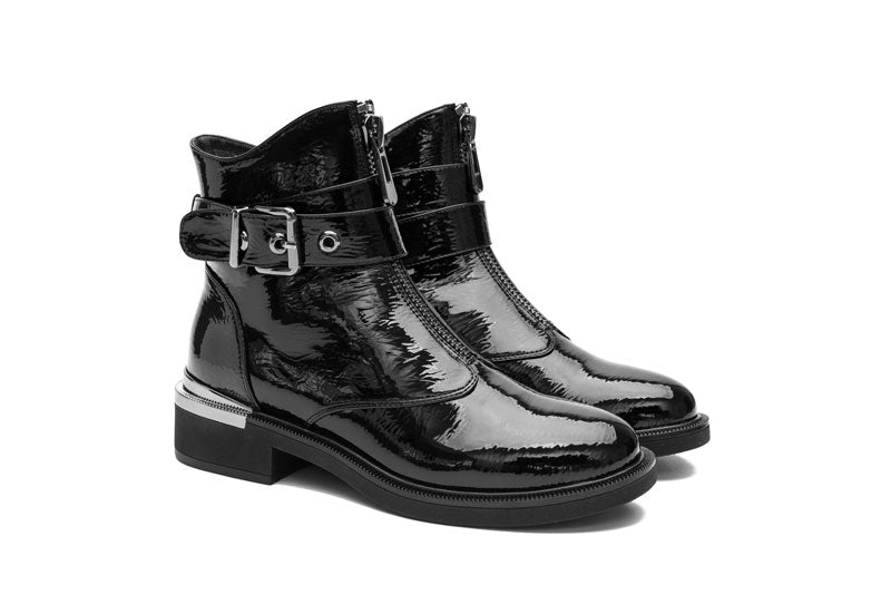 E.H V-Shape Strappy Ankle Boot