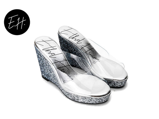 E.H Clear Wedges Slipper