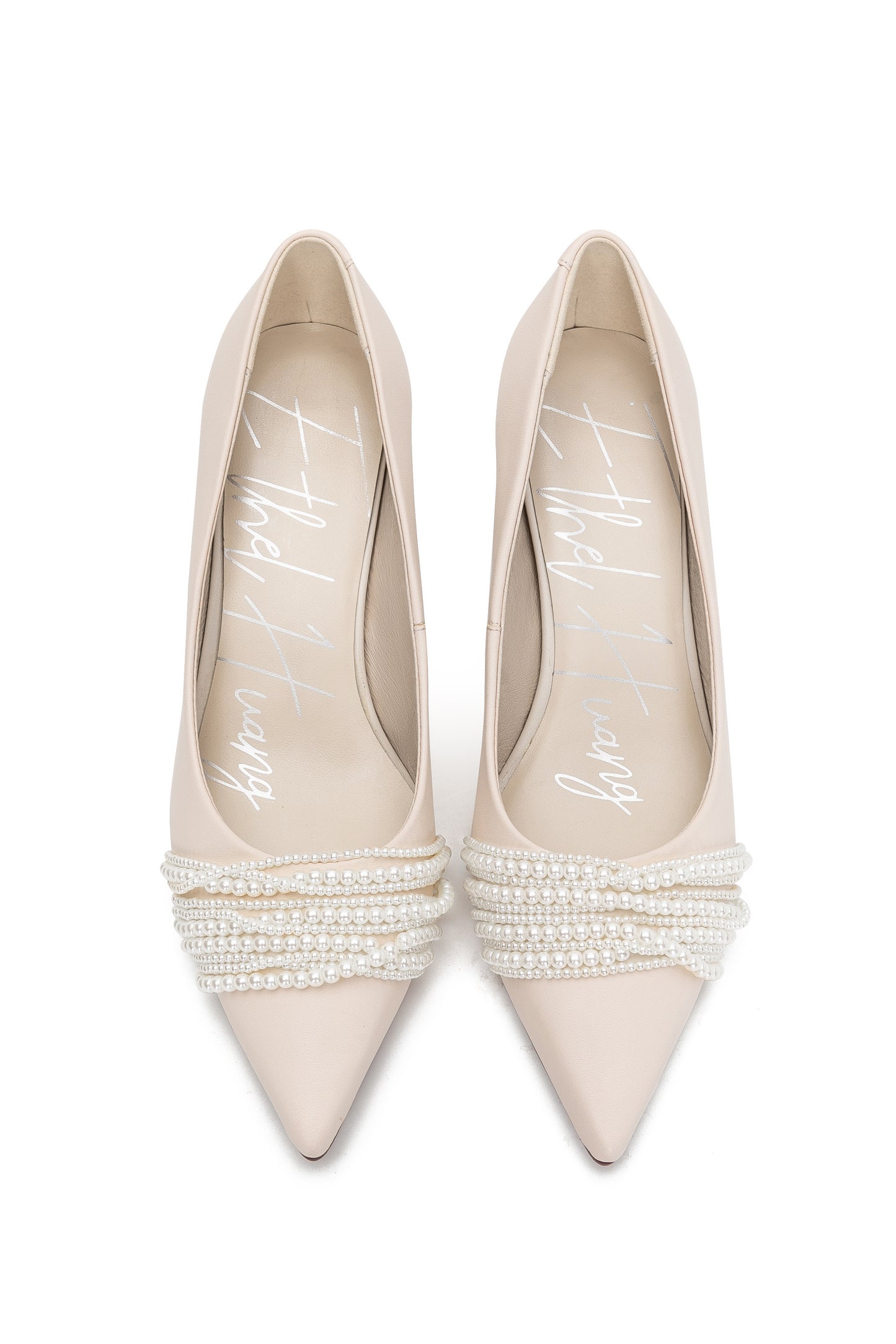 E.H Pearl Lacing Heel