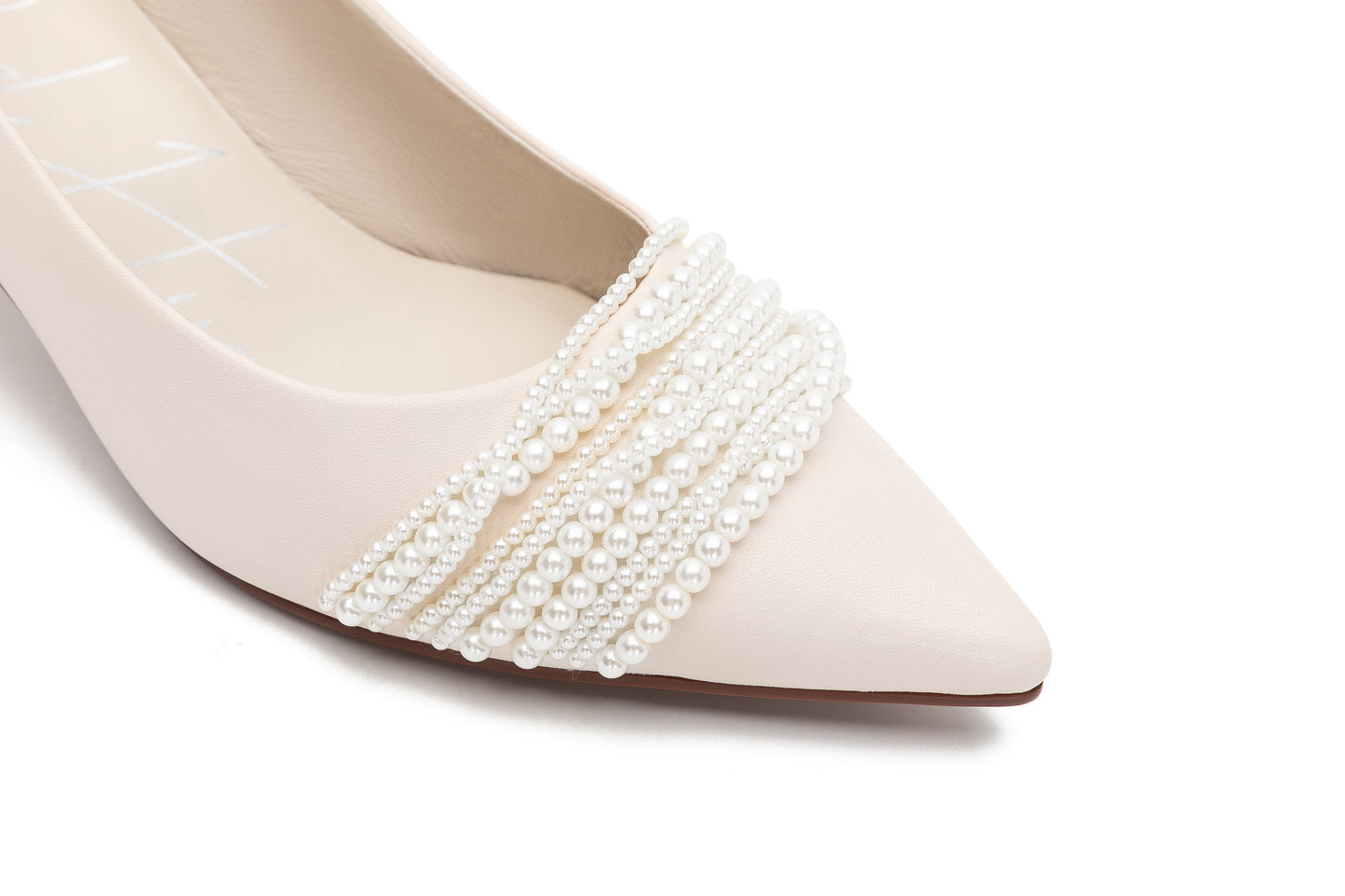 E.H Pearl Lacing Heel