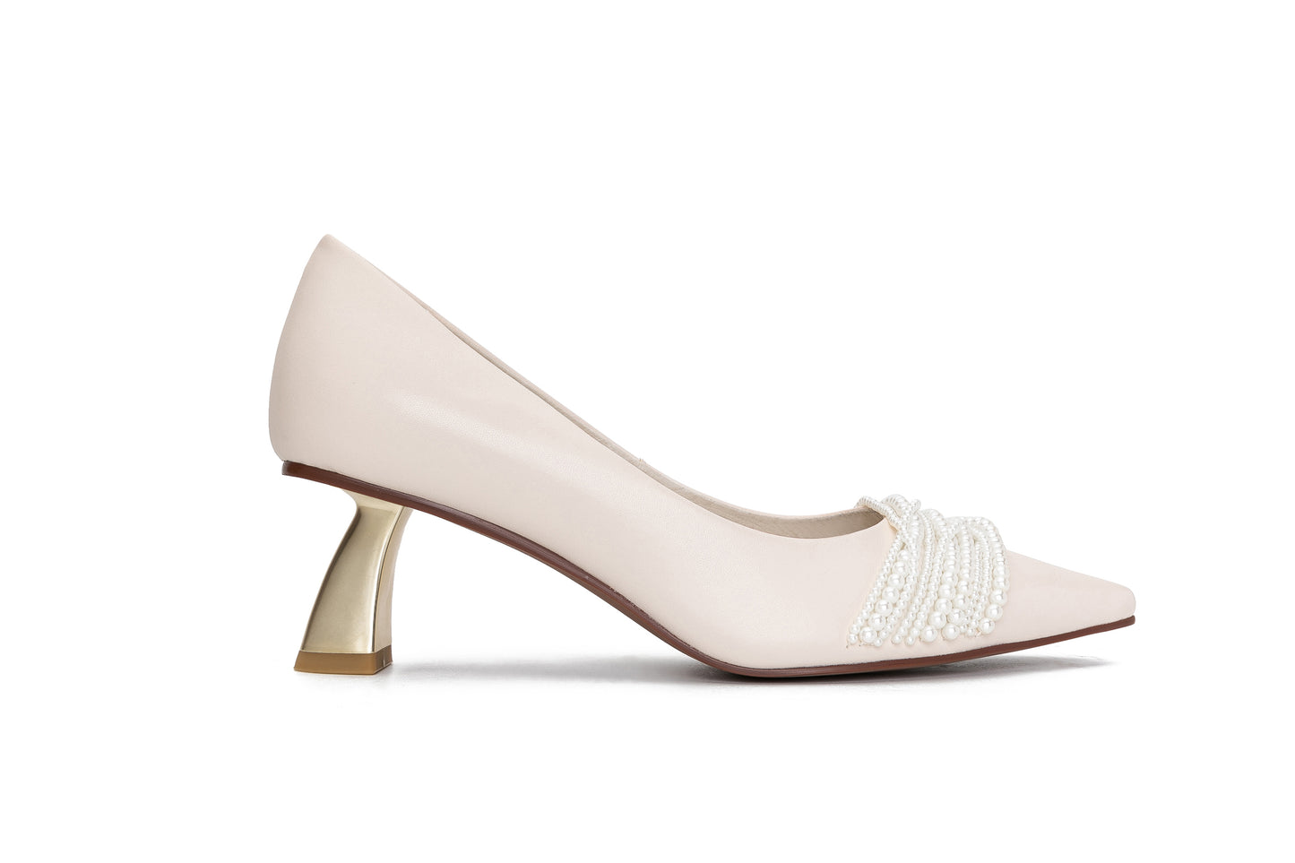 E.H Pearl Lacing Heel