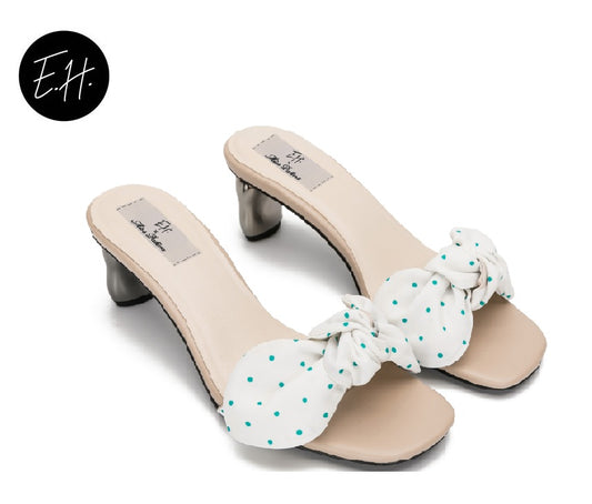 E.H Polka Bow Sandal