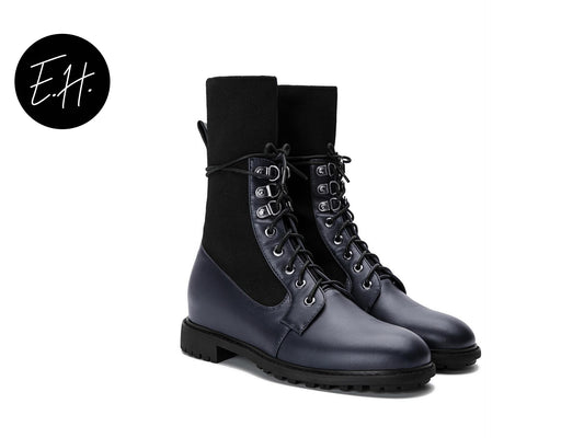 E.H Lacing Biker Boot