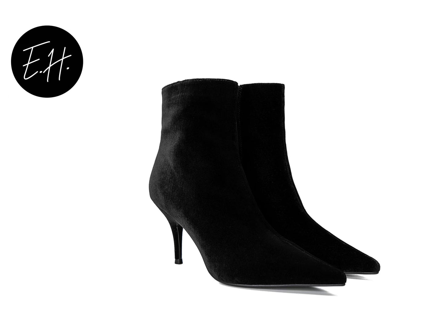 E.H Velvet Ankle Boot