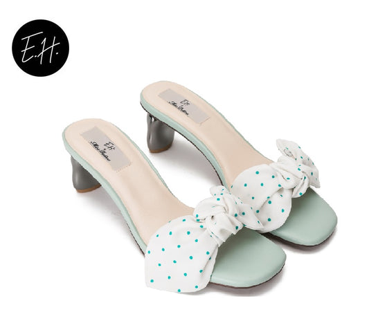 E.H Polka Bow Sandal