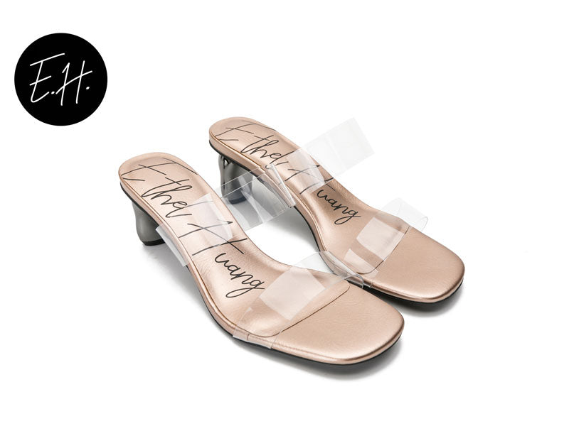 E.H Clear Strap Slipper