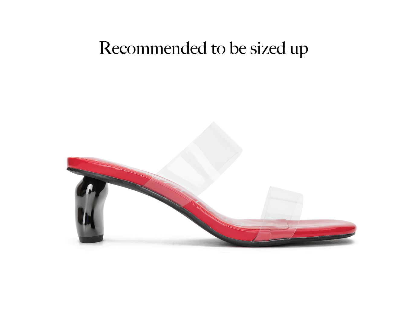 E.H Clear Strap Slipper